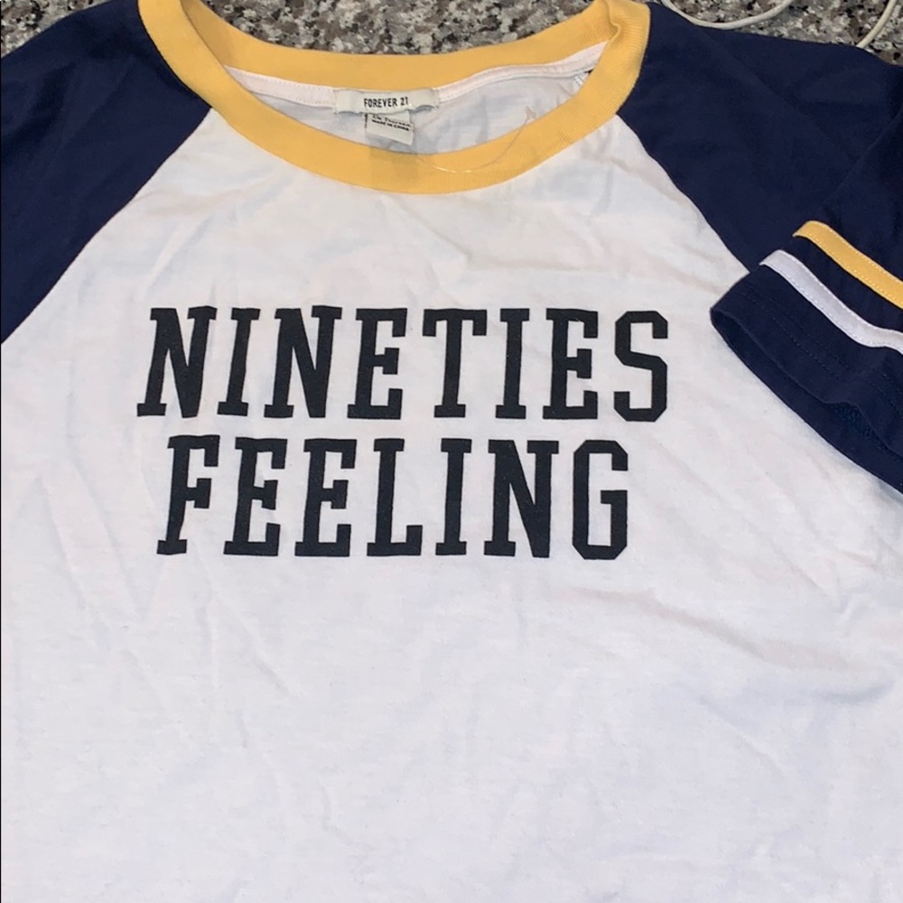 Forever 21 crop tee
